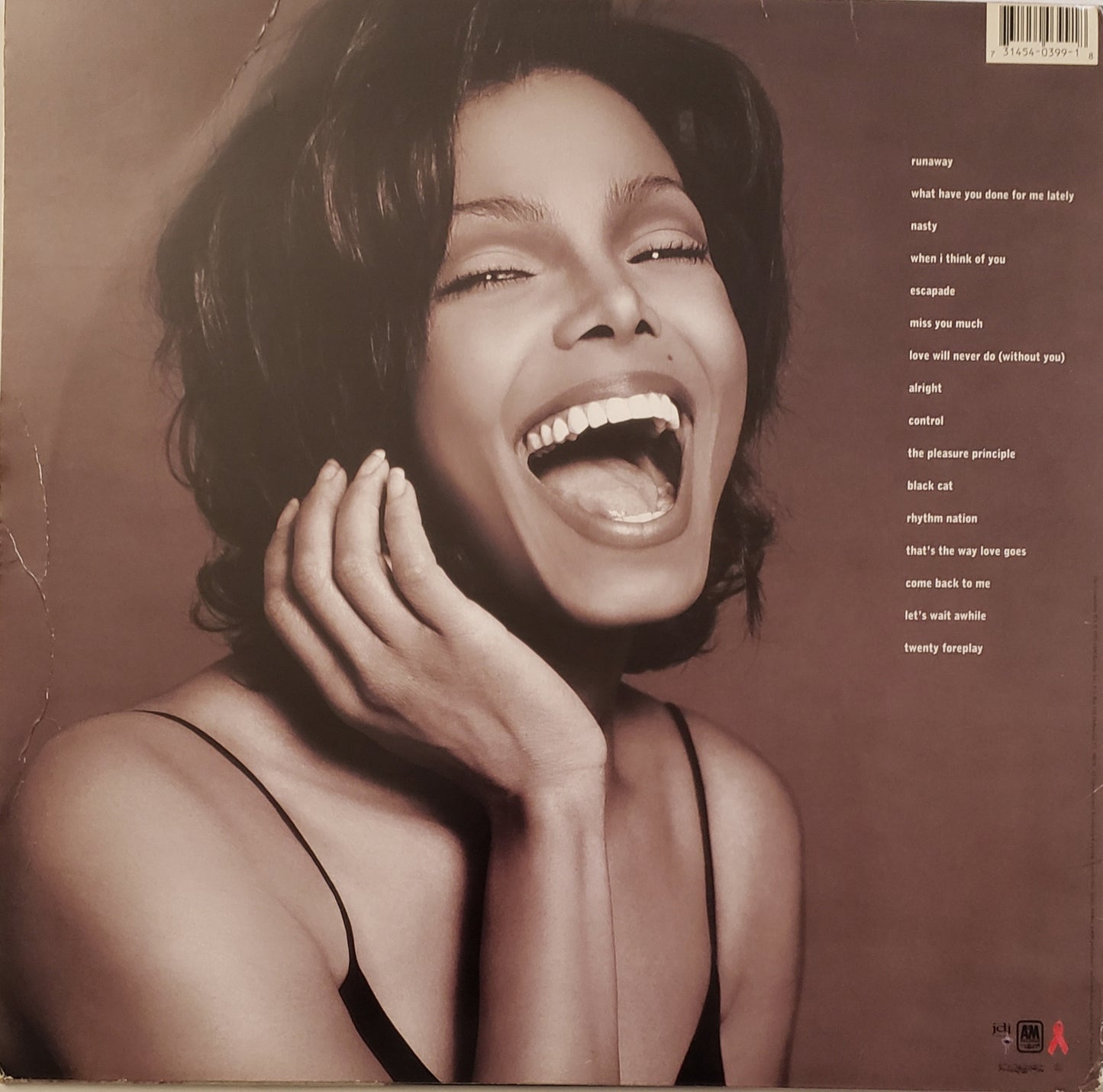 Janet Jackson – Design Of A Decade 1986 / 1996 (2xLP Album) Greatest Hits!!!
