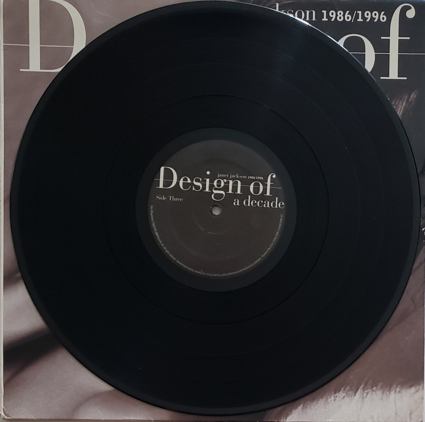 Janet Jackson – Design Of A Decade 1986 / 1996 (2xLP Album) Greatest Hits!!!