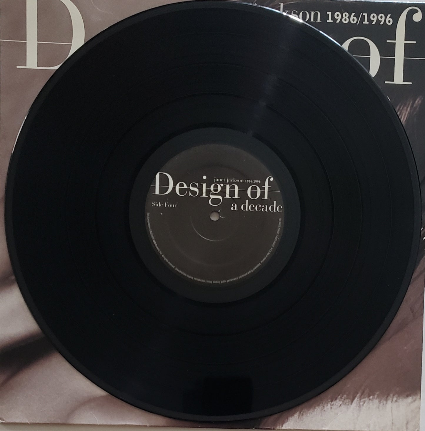 Janet Jackson – Design Of A Decade 1986 / 1996 (2xLP Album) Greatest Hits!!!