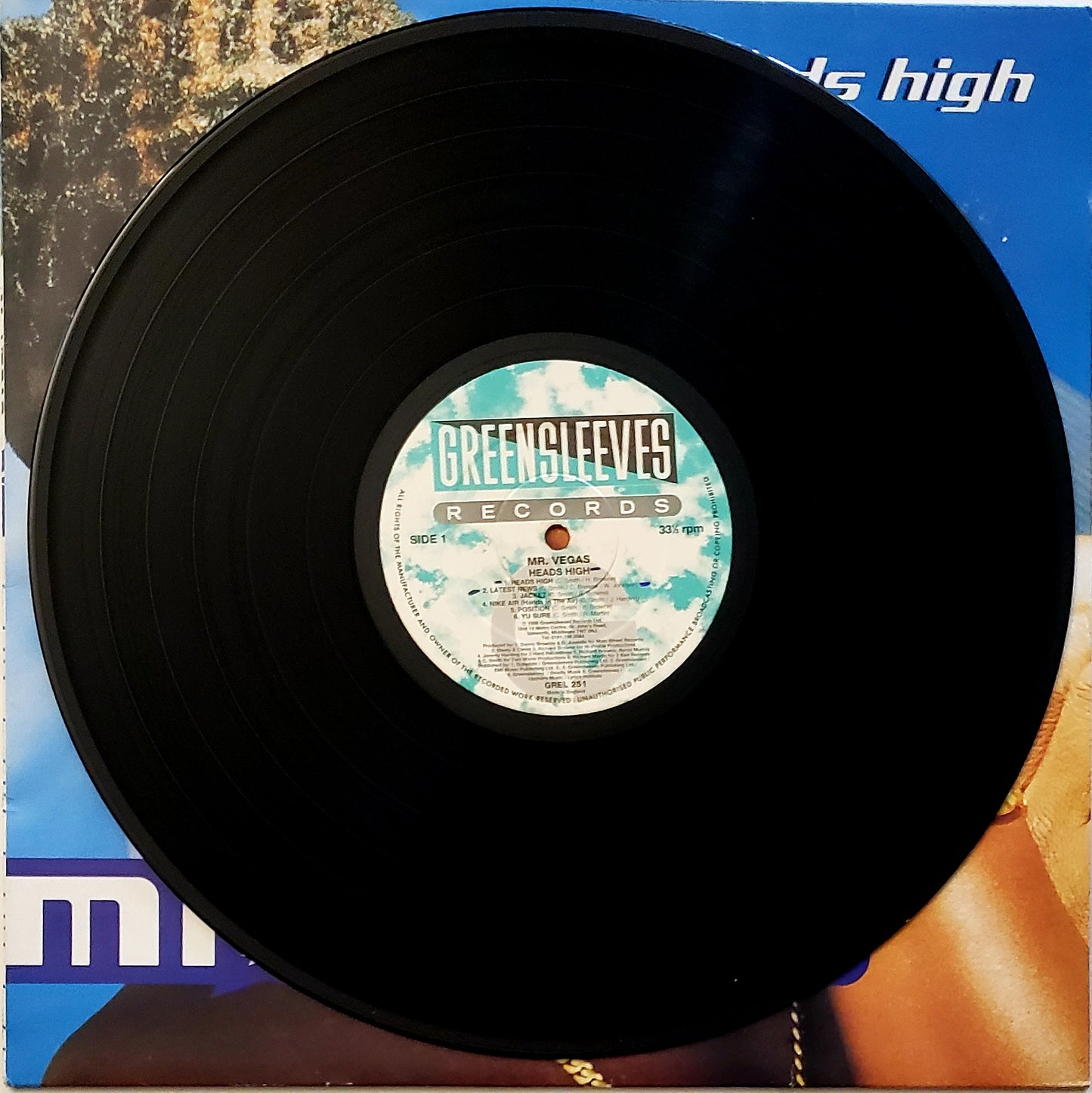 Mr. Vegas – Heads High  (Vinyl LP, Album) Dancehall Reggae-SALE!!!