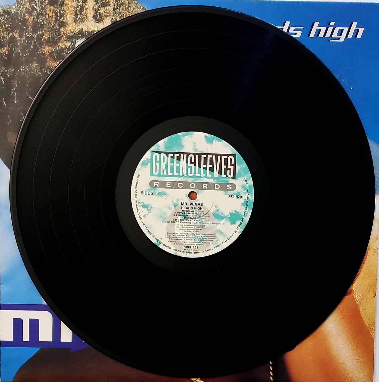 Mr. Vegas – Heads High  (Vinyl LP, Album) Dancehall Reggae-SALE!!!