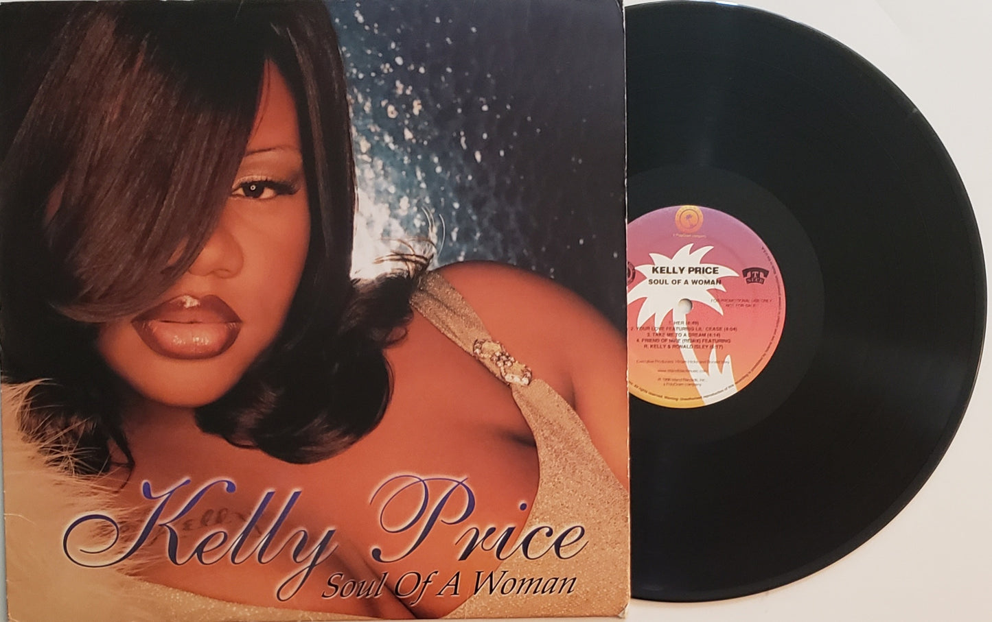 KELLY PRICE "Soul Of A Woman" LP Vinyl Album-RARE!!!