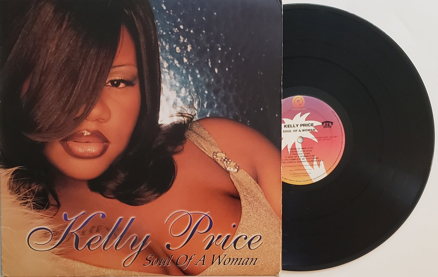 KELLY PRICE "Soul Of A Woman" LP Vinyl Album-RARE!!!