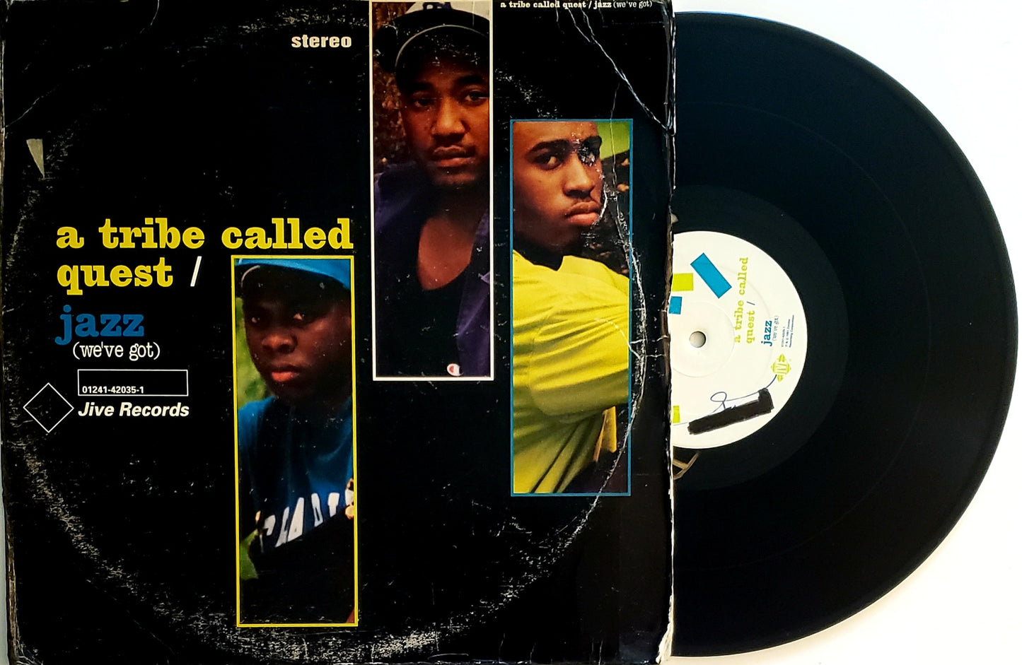 A TRIBE CALLED QUEST "JAZZ (We've Got/BUGGIN' OUT"(12" Vinyl) VINTAGE!!!
