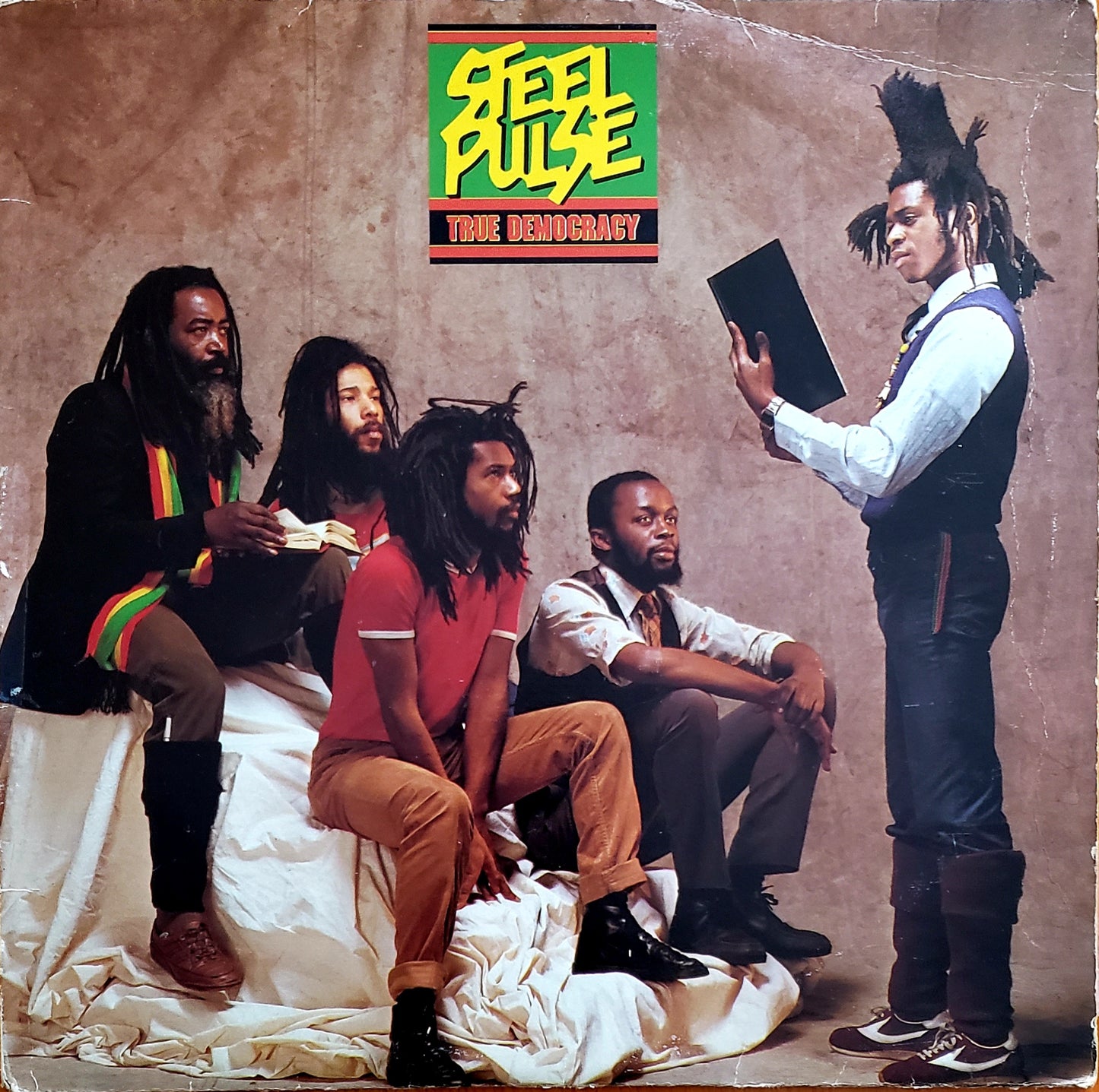 STEEL PULSE "TRUE DEMOCRACY" LP Album 1982