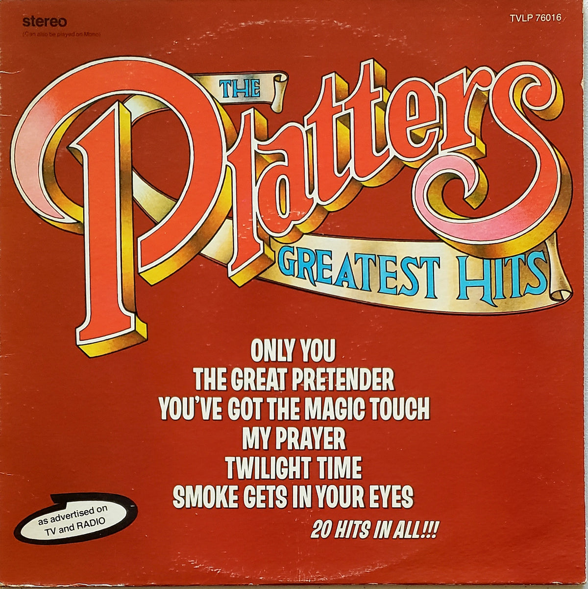 The Platters – Greatest Hits LP (Vinyl Record)