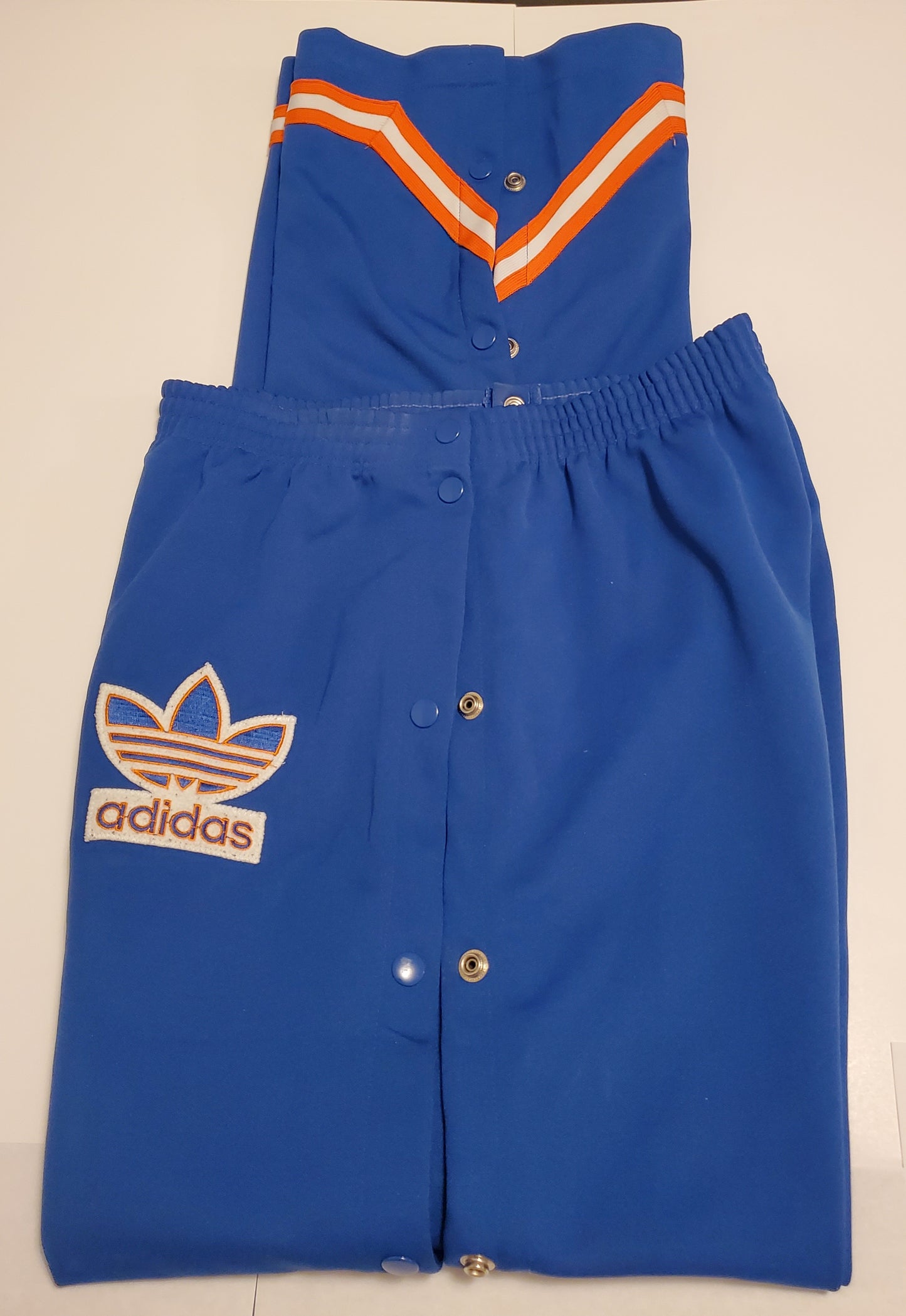 EWING#33 Adidas Basketball Gear(2 Piece) w/Tear Away Pants(XL)