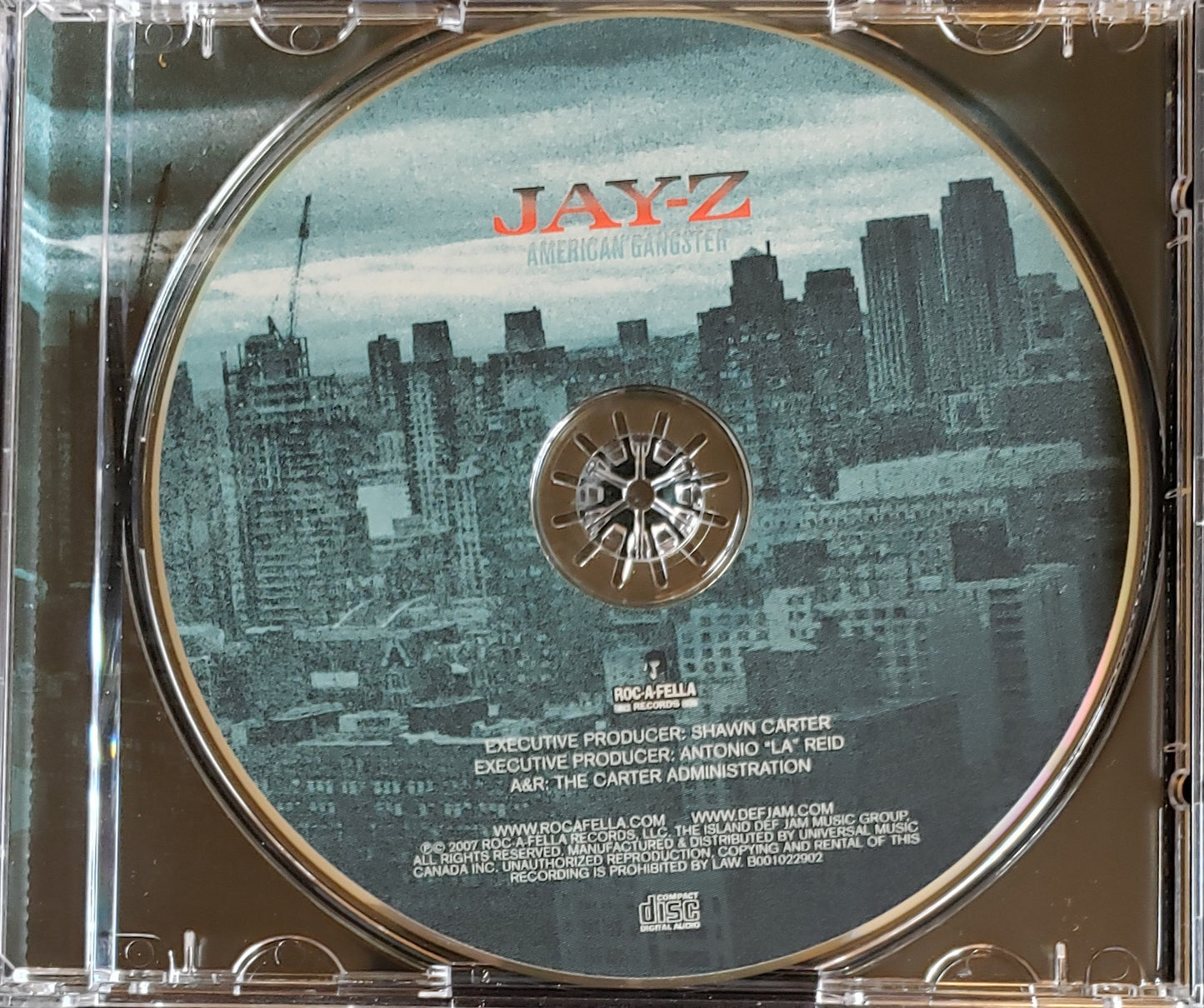 JAY-Z "American Gangster" (CD Album)