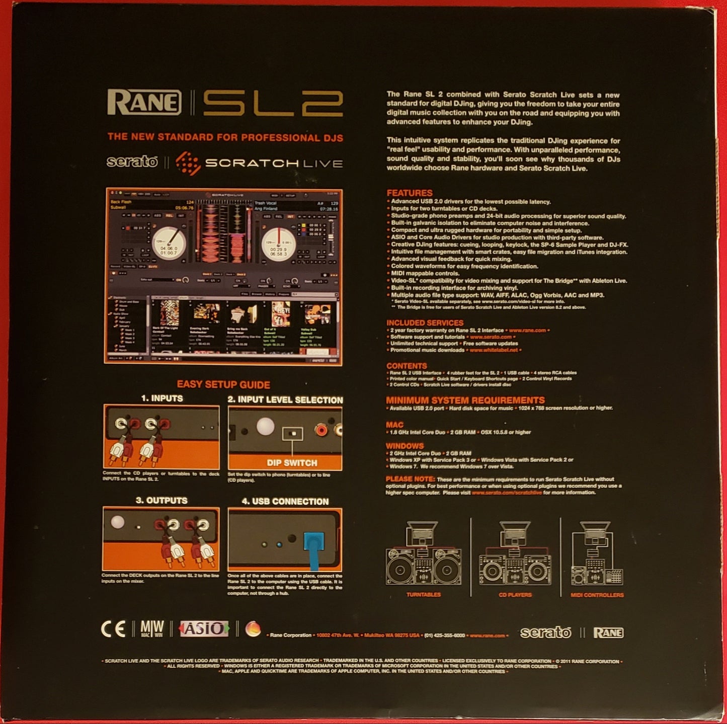 Rane SL2 Professional DJ Interface