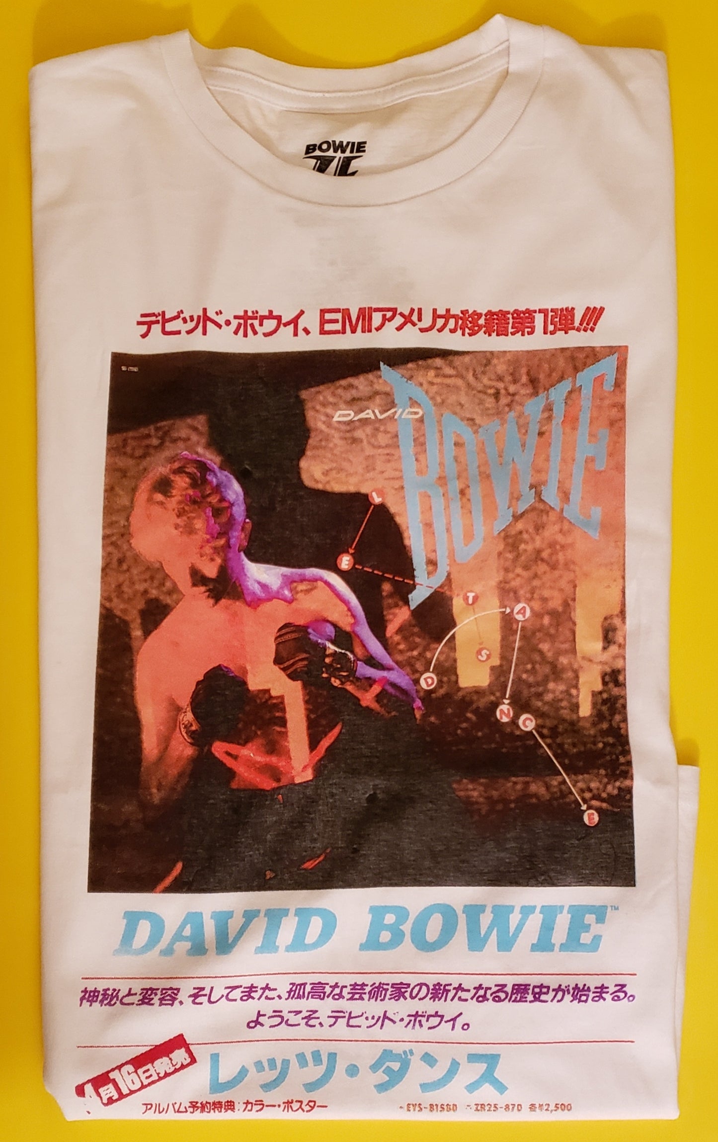 David Bowie T-Shirt -L/G