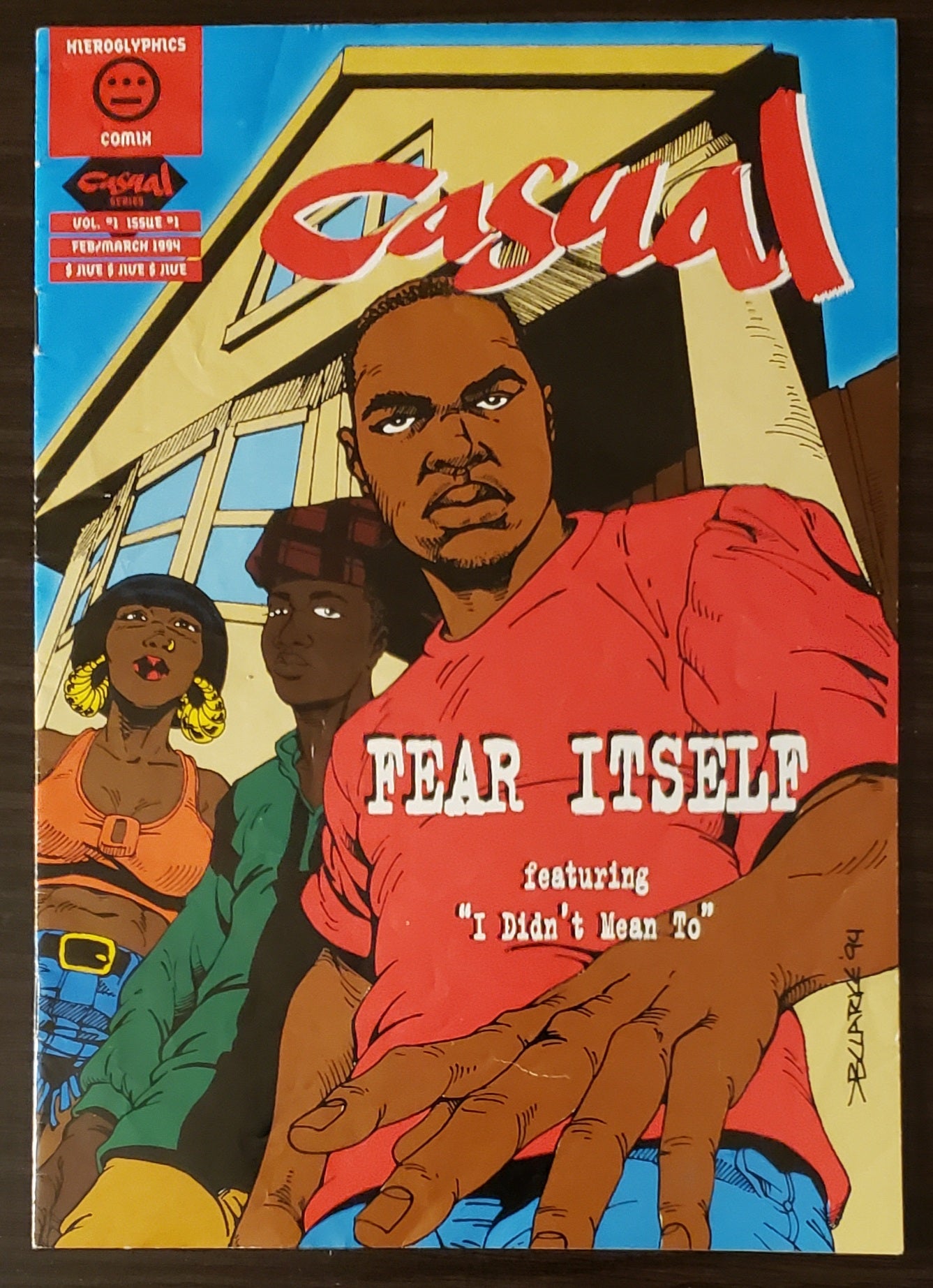 Casual-Fear Itself featuring "I Didn't Mean To" Vintage Comic