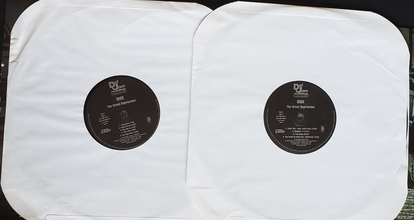 DMX "THE GREAT DEPRESSION" (2xLP Vinyl) RARE!!!/SALE!!!