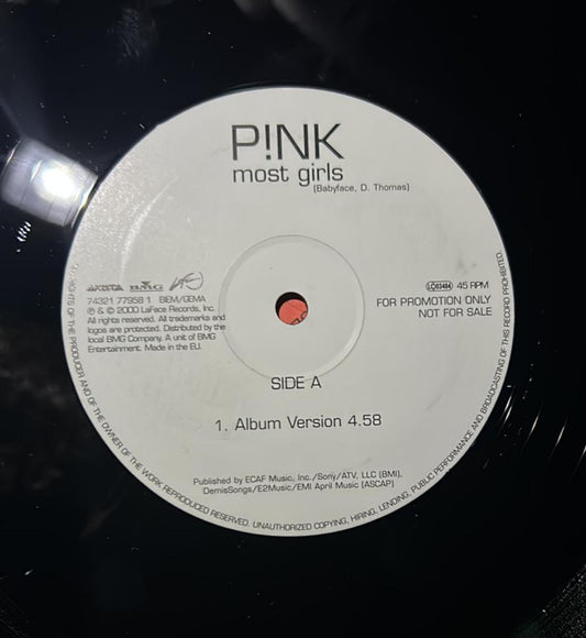 PINK "Girls" 12 "(LP Vinyl)