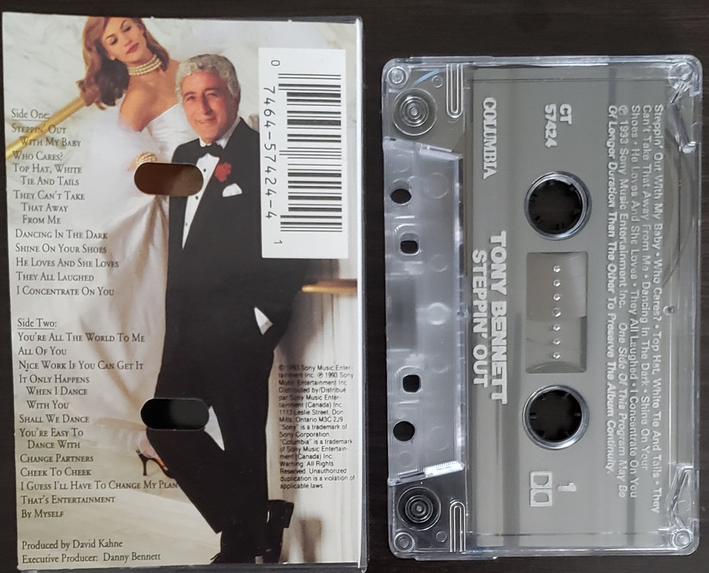 Tony Bennett "Steppin Out" (Audio Cassette)