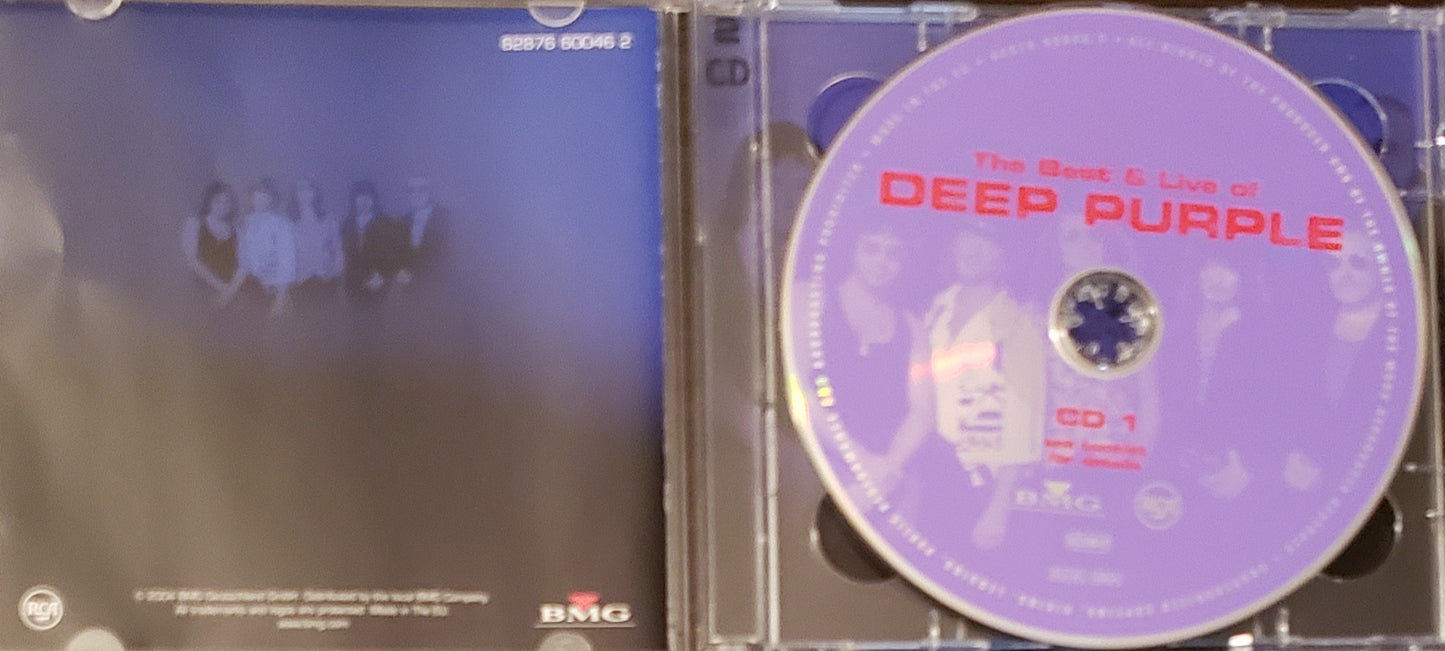 DEEP PURPLE "The Best & Live" (2CD' Album)