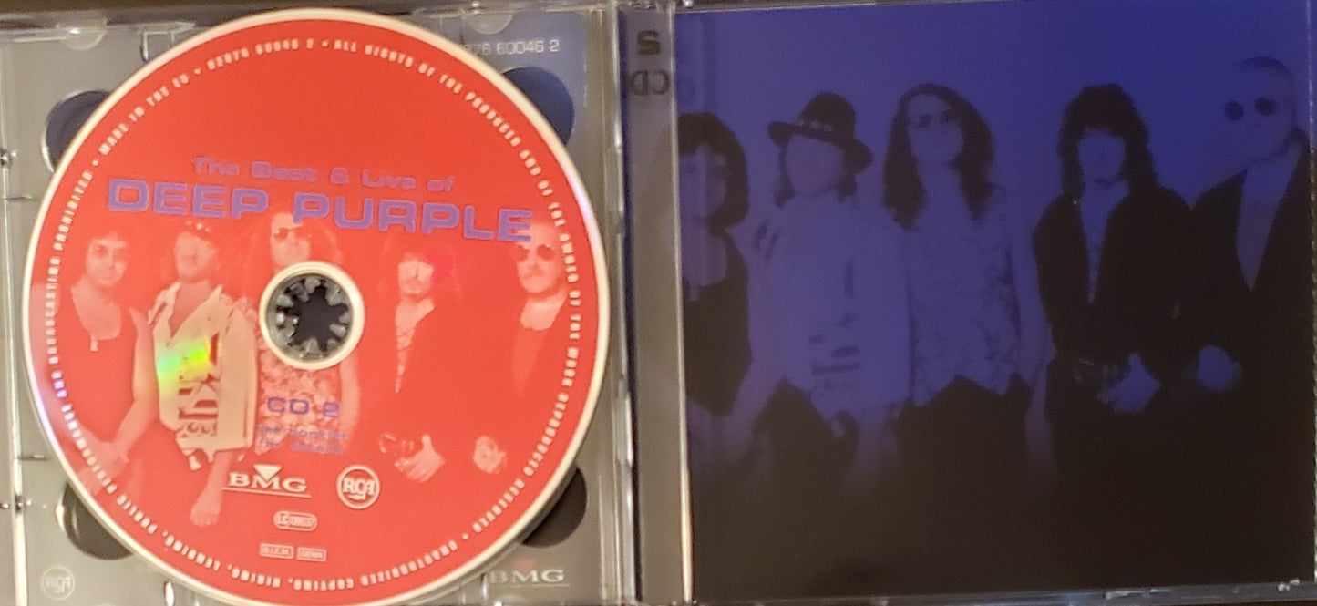 DEEP PURPLE "The Best & Live" (2CD' Album)