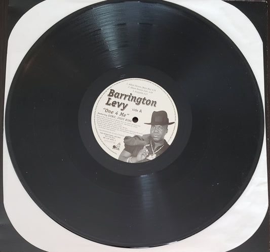 Barrington Levy-One 4 Me featuring Guru & Jigsy King (12" Vinyl ) RARE!!