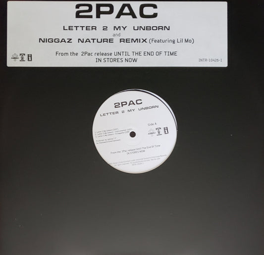 2 Pac "Letter To My Unborn/Niggaz Nature Remix" (12" Vinyl)