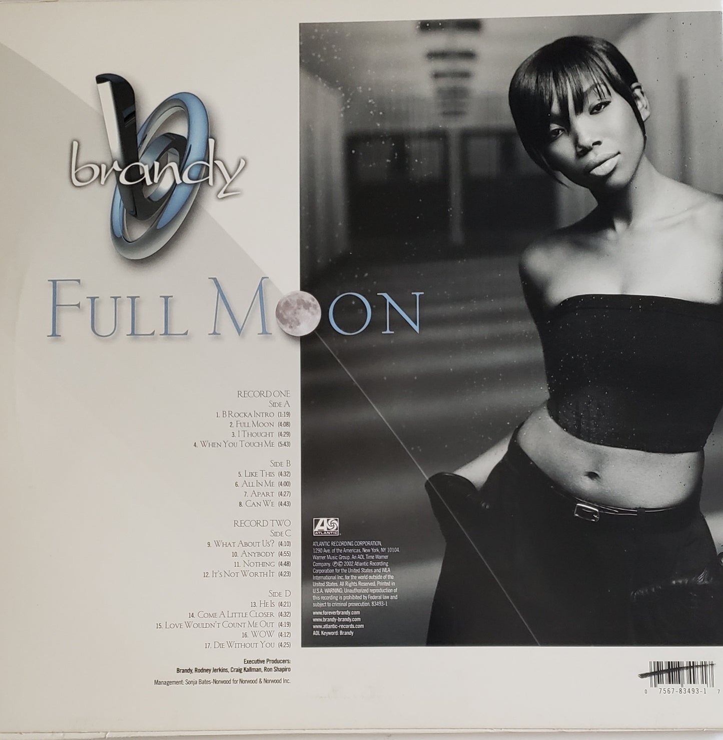 BRANDY "Full Moon" (2x LP Vinyl)