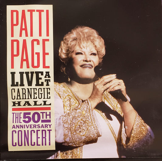 Patti Page : Live at Carnegie Hall (CD)