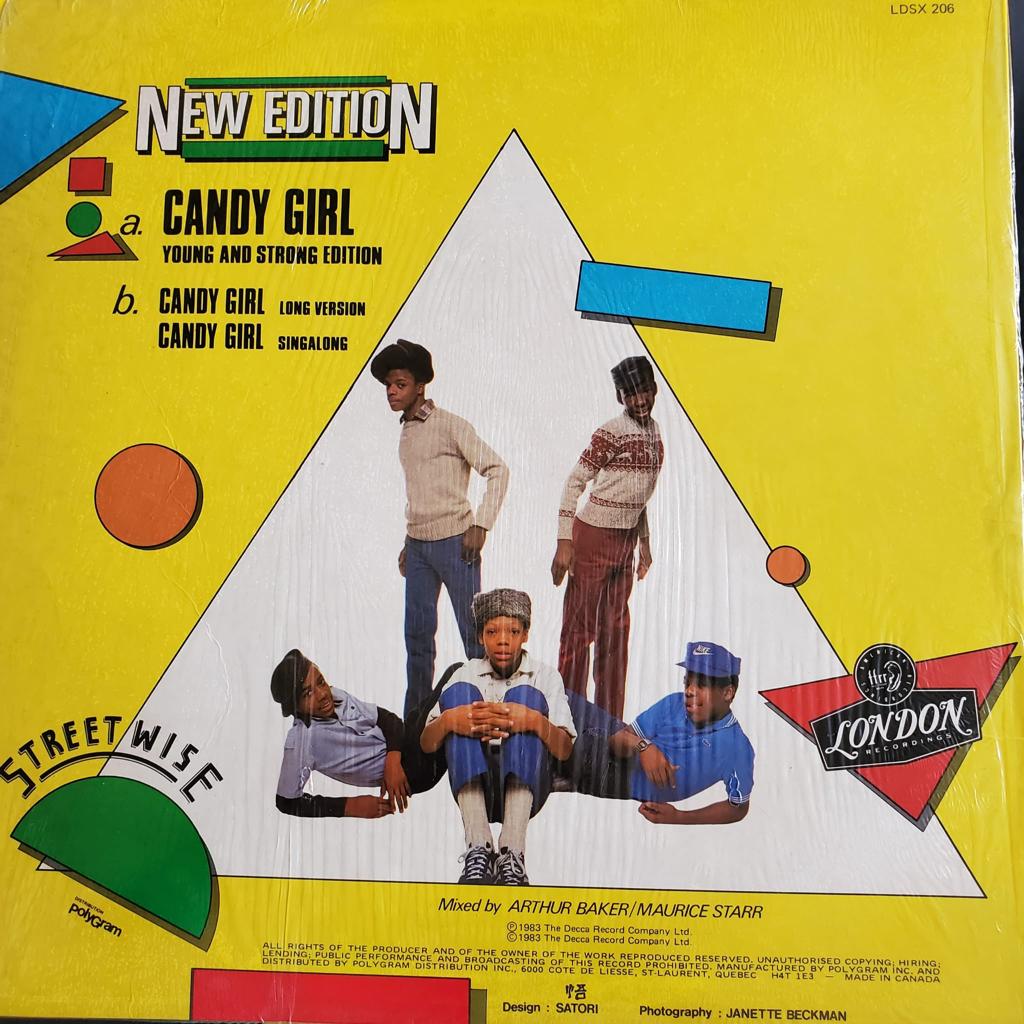 New Edition" Candy Girl" (12" Vinyl)ORIGINALVINTAGE!!