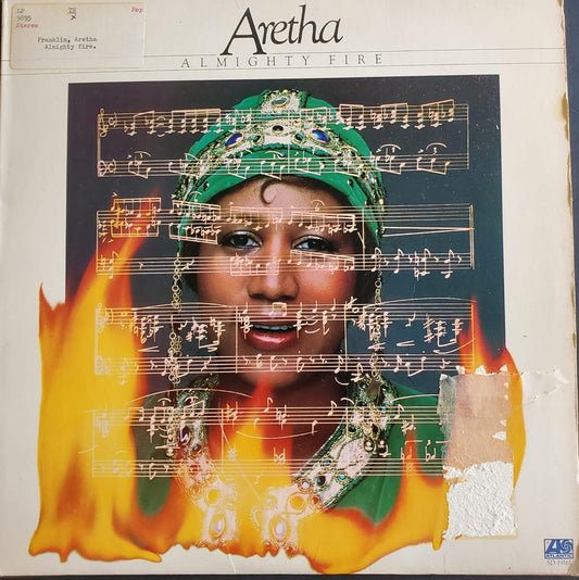 Aretha Franklin "Almighty Fire" (Vinyl LP Album)